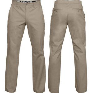 Under Armour Golf UA Showdown Chino Tapered Stretch Pant Khaki 1306326-299 34 36